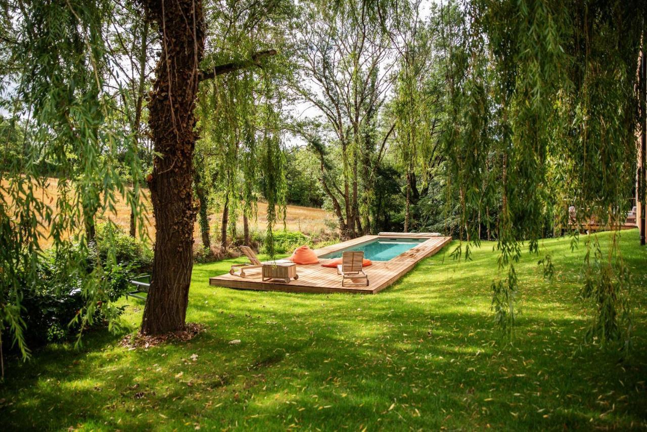 Dans Les Arbres Bed & Breakfast Lanta Luaran gambar