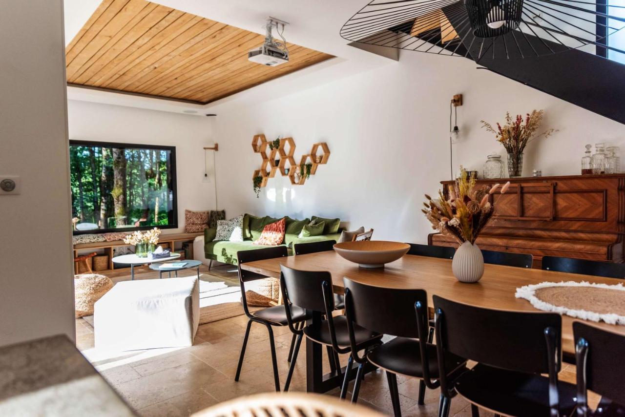 Dans Les Arbres Bed & Breakfast Lanta Luaran gambar