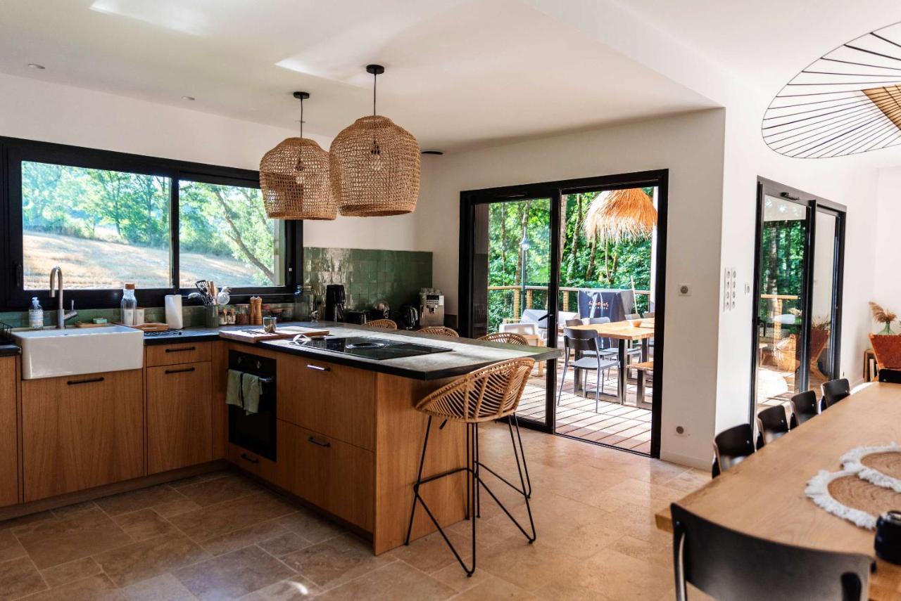Dans Les Arbres Bed & Breakfast Lanta Luaran gambar